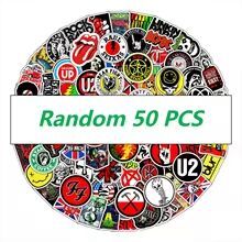 【ロックバンド 音楽ステッカー 50枚セット】送料無料！