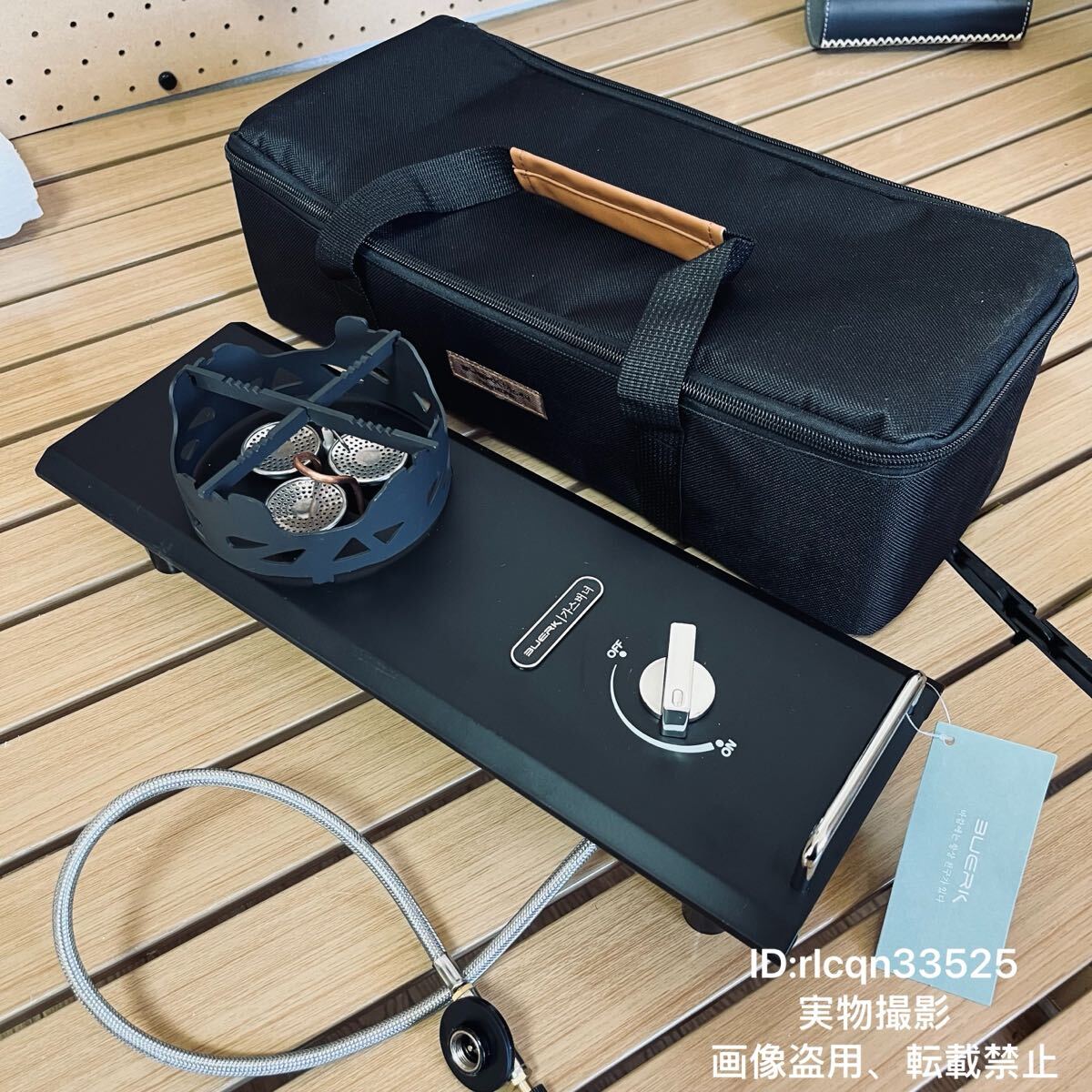 Snowpeak スノーピークIGT規(guī)格 0.5ユニット 五徳付バーナー キャンプ アウトドア 火力調(diào)節(jié) 點(diǎn)火機(jī)能 収納ケース付き 限定黒
