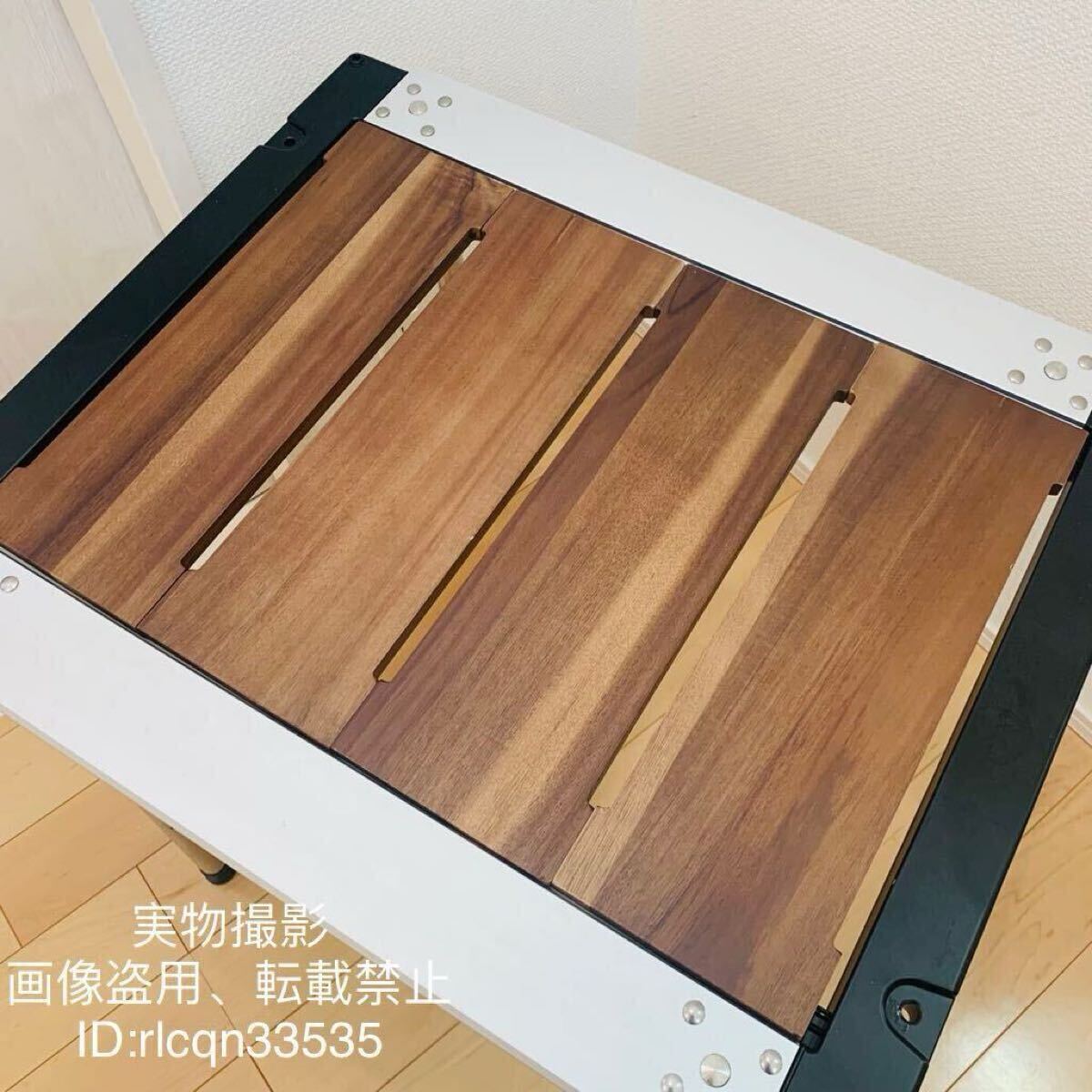 Snowpeak スノーピークIGT規(guī)格 0.5ユニット 木制天板 4點セット 36×12.5×1.2cm キャンプ アウトドア 