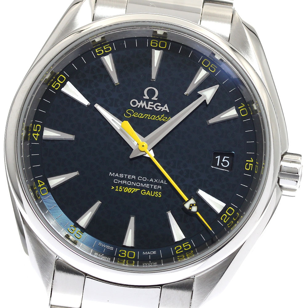 オメガ OMEGA 231.10.42.21.03.004 シーマスター アクアテラ ジェームズ?ボンド007 リミテッド 自動巻き メンズ 保証書付き_887937