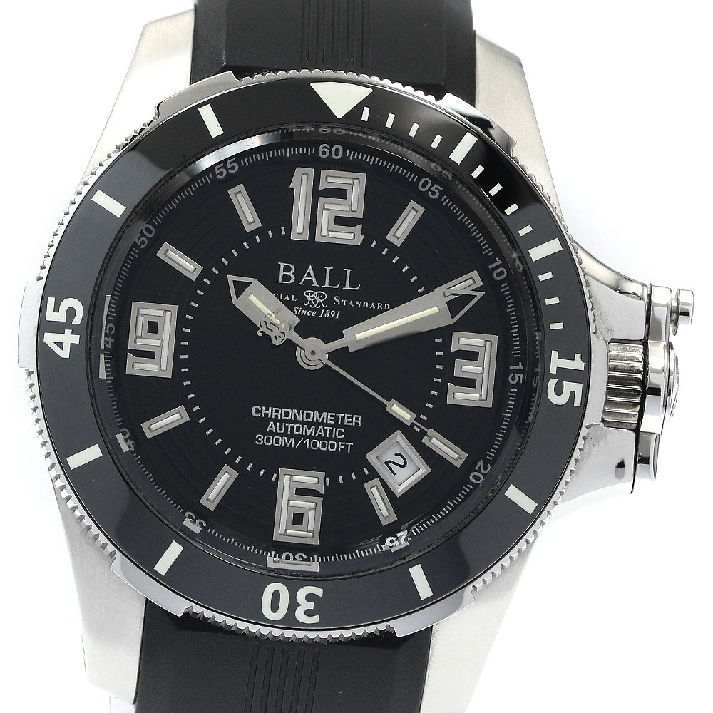 ボールウォッチ BALLWATCH DM2136A-PCJ-BK エンジニア ハイドロカーボン デイト 自動巻き メンズ 箱?保証書付き_891867
