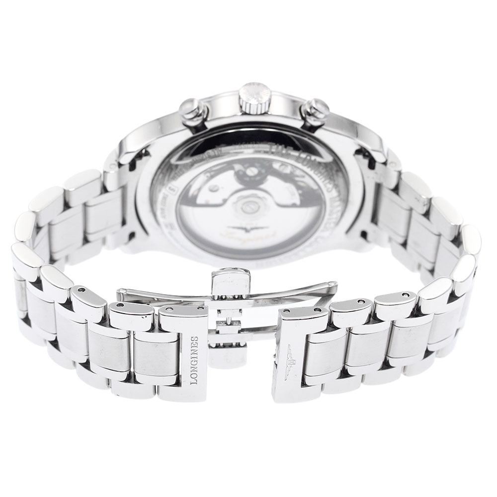  Longines LONGINES L2.759.4 тормозные колодки коллекция Date хронограф самозаводящиеся часы мужской с гарантией ._887331[ev15]