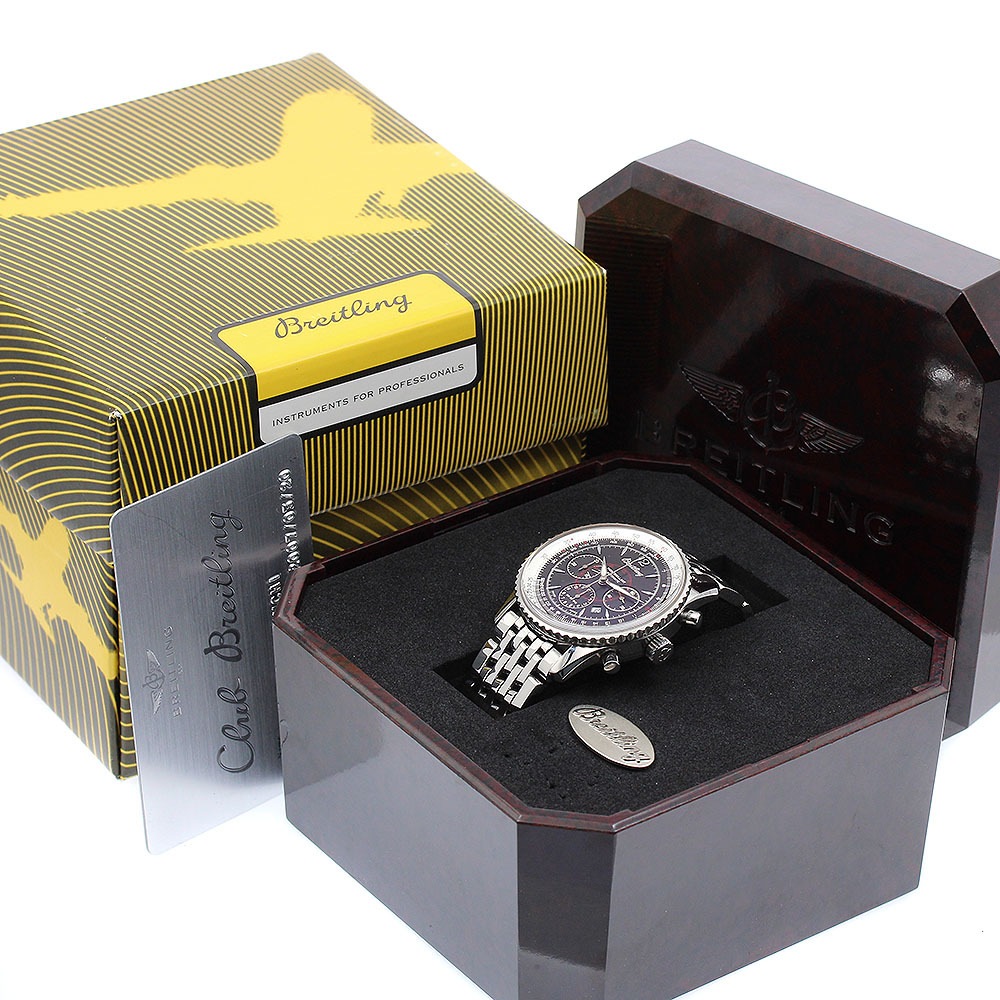 ブライトリング BREITLING A41330 ナビタイマー モンブリラン クロノグラフ 自動(dòng)巻き メンズ 箱付き_876465