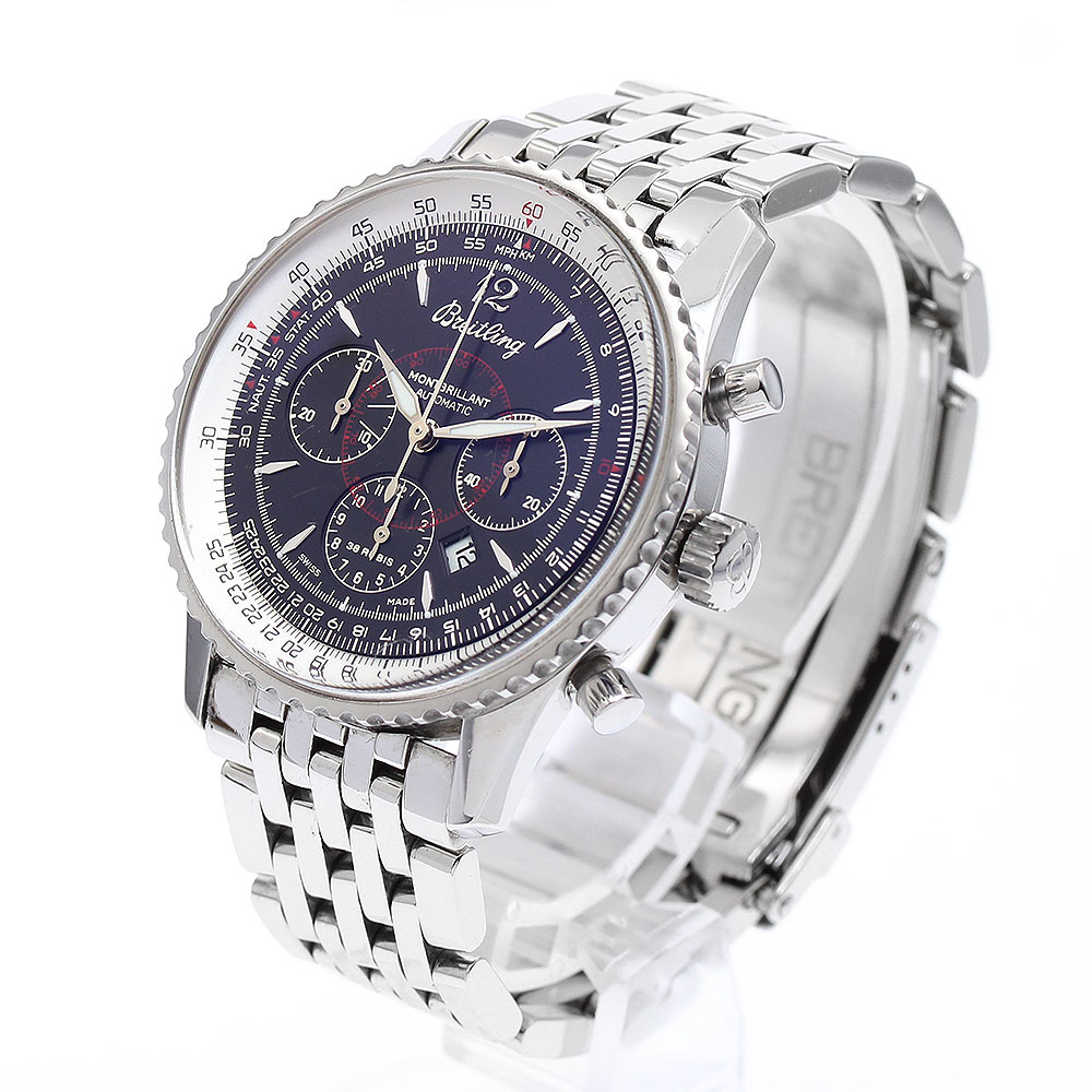 ブライトリング BREITLING A41330 ナビタイマー モンブリラン クロノグラフ 自動(dòng)巻き メンズ 箱付き_876465