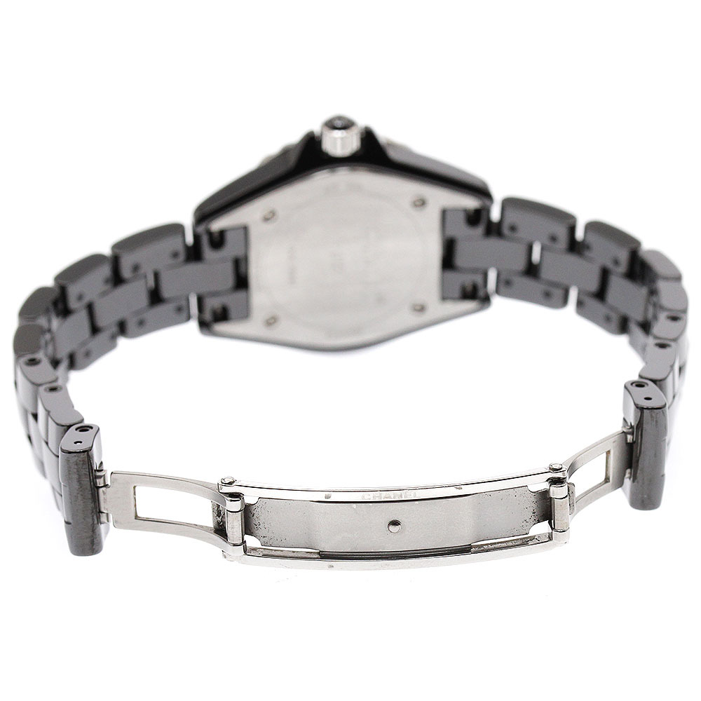 シャネル CHANEL H2569 J12 8Pダイヤモンド クォーツ レディース _893515