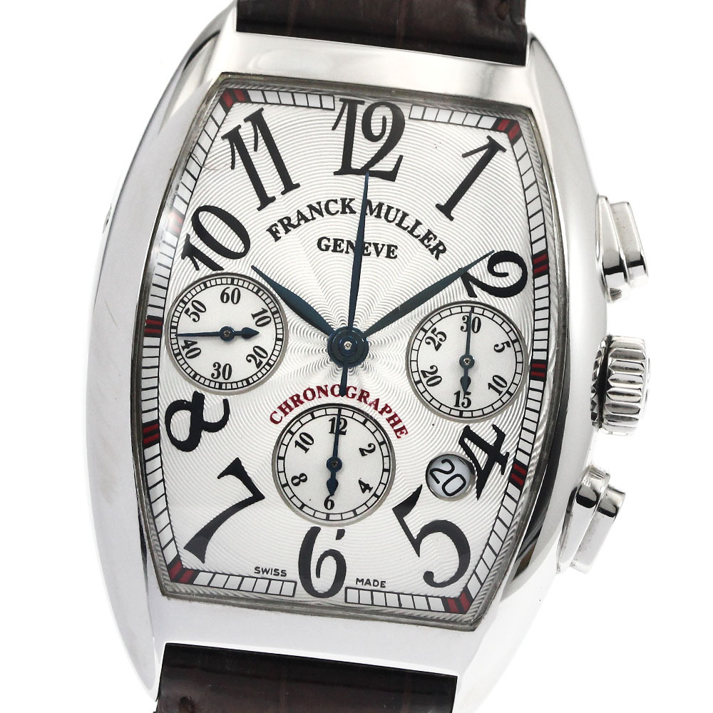 フランクミュラー FRANCK MULLER 7880CCAT トノウカーベックス クロノグラフ 自動巻き メンズ _890946