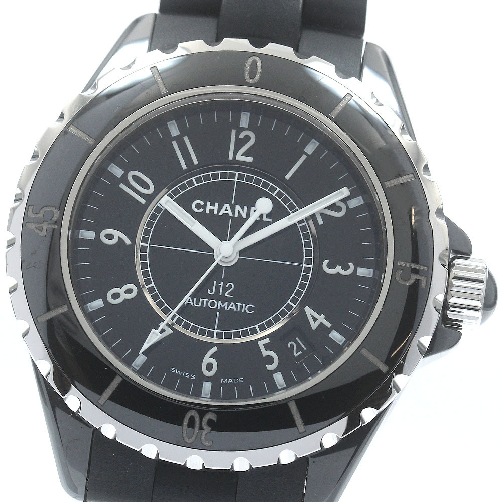 シャネル CHANEL H0684 J12 黒セラミック 38MM 自動巻き メンズ _891168