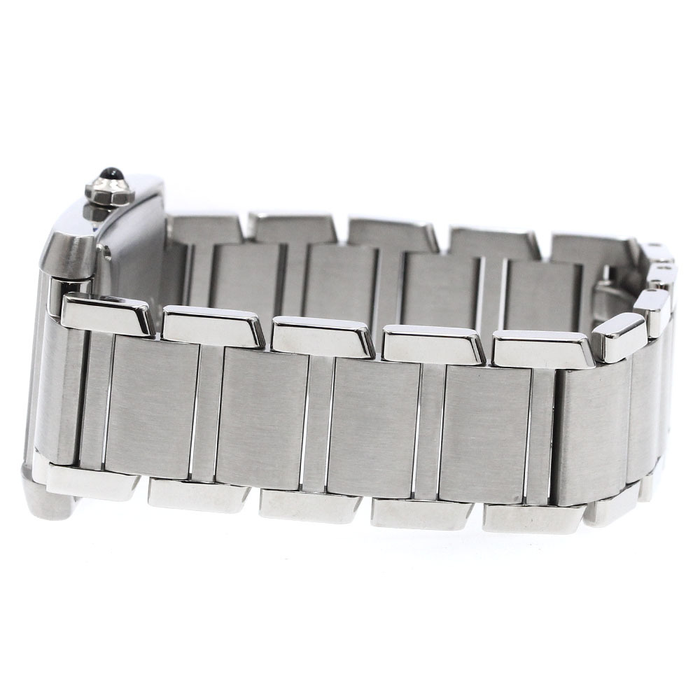 カルティエ CARTIER W51002Q3 タンクフランセーズLM デイト 自動巻き メンズ _894854