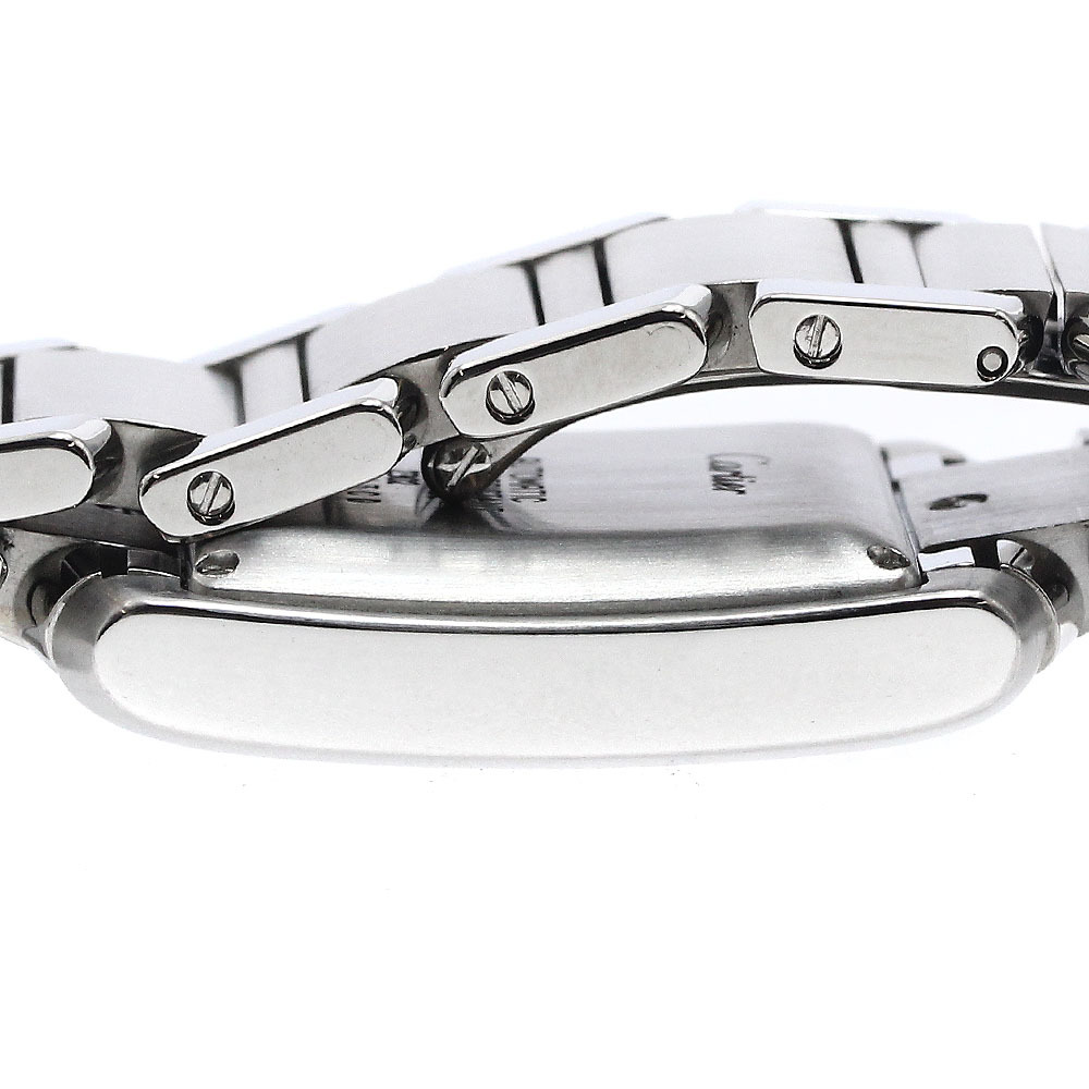 カルティエ CARTIER W51002Q3 タンクフランセーズLM デイト 自動巻き メンズ _894854
