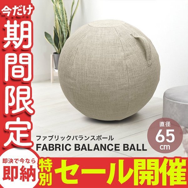 【數量限定セール】バランスボール 65cm 洗えるカバー付 空気入れポンプ付 ヨガボール 體干トレーニング ダイエット 椅子