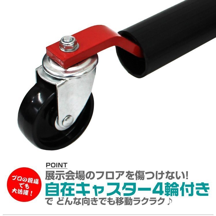 【數(shù)量限定セール】カードーリー 2基セット 油圧式 耐荷重1360kg 12インチまで対応 ホイールドーリー ゴージャッキ ジャッキアップ 移動(dòng)