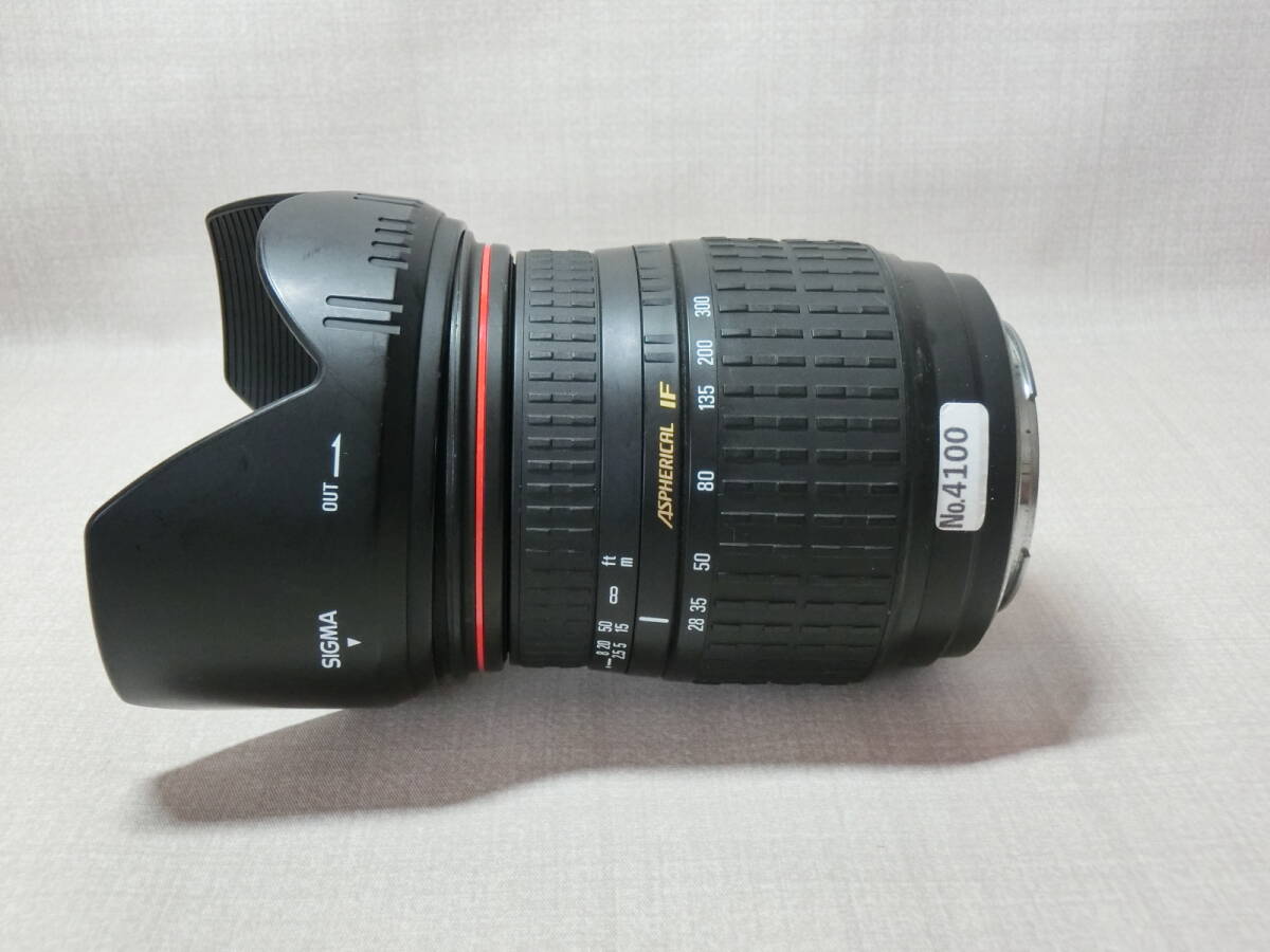 【№4100-レ701021】中古品:中古品シグマ SIGMA ZOOM 28-300mm F3.5-6.3 DL レンズ 現状渡す_画像5