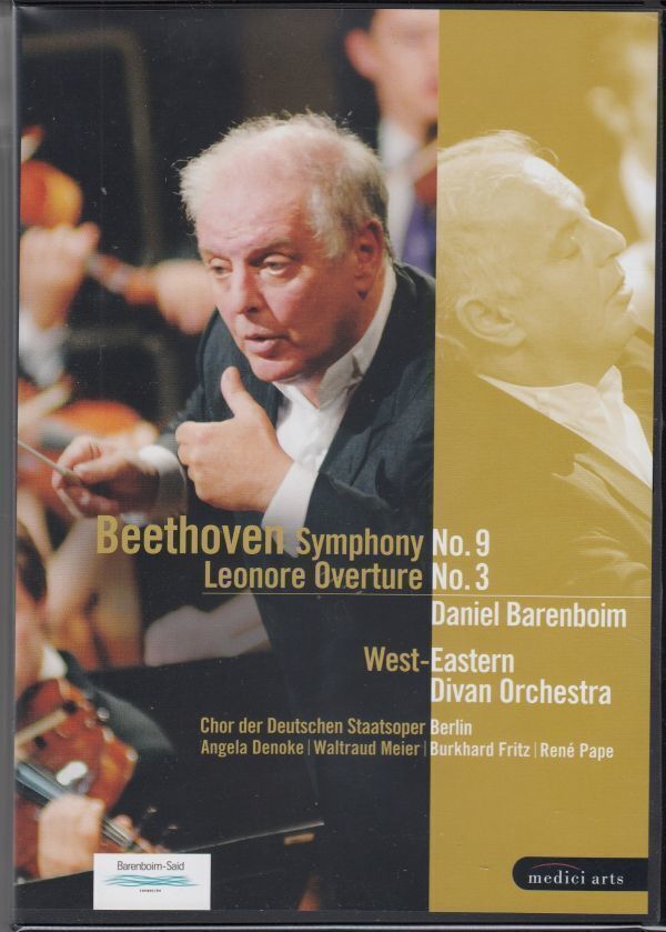 [DVD/Euroarts] беж to-ven: симфония no. 9 номер ni короткий style Op.125 др. /A.tenoke(s)&W. mire -(ms) др. & барен boim& ткань to= East *ti Van труба 