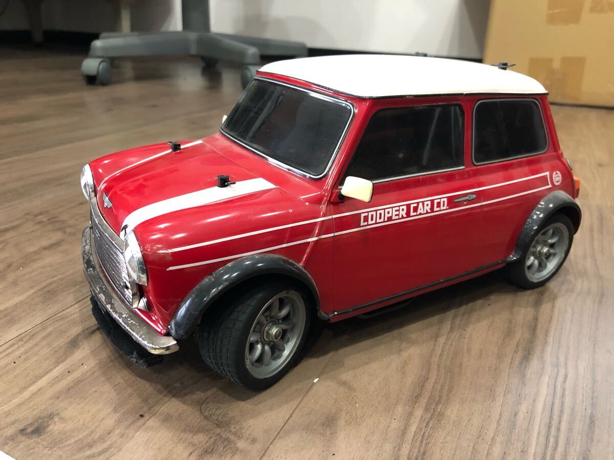 TAMIYA Tamiya радиоконтроллер Mini Cooper электрический RC машина M шасси 