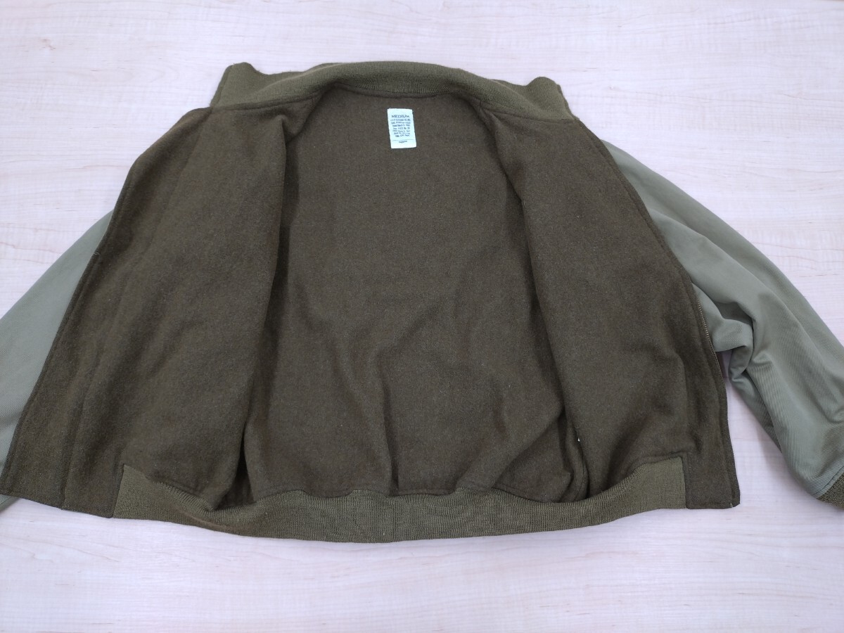 キャブクロージング　タンカース 38インチ Mサイズ相當(dāng)名品 豪華!右肩ナム戦パッチ付きカスタムジャケットビンテージ無料サービスあり！