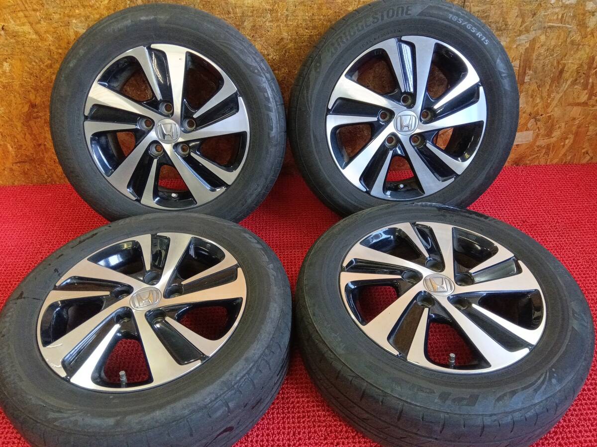 ホンダ フリード純正 15インチ 185/65R15 ブリヂストン 夏 4本 売切!!