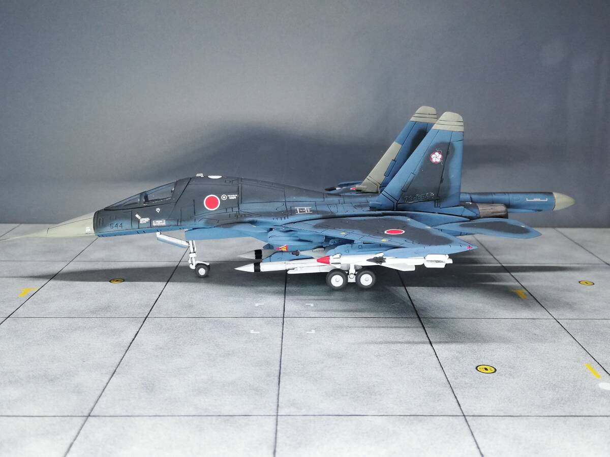 712 1/144 Su-34 полный задний . сверху камуфляж #544 временный . авиация собственный .. no. 305 полет . слива цветок сиденье теория слива Miyazaki префектура новый рисовое поле . основа земля передний линия .. машина конечный продукт 