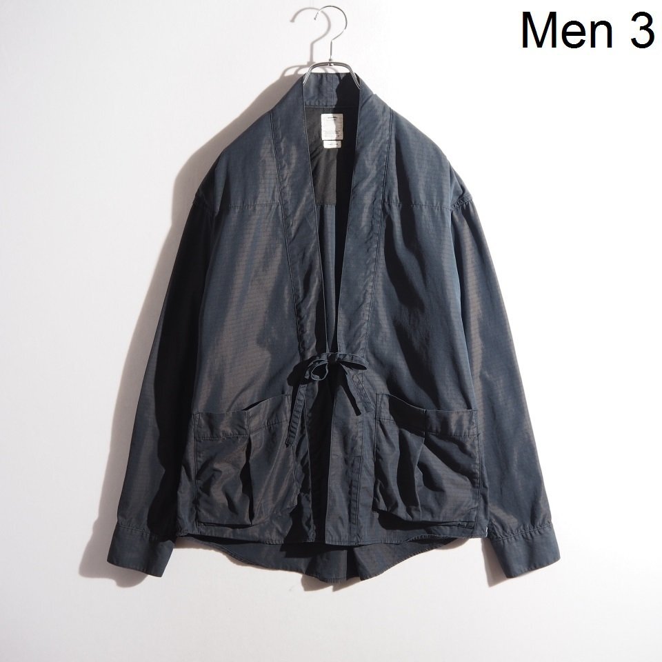 P2672P　▼visvim ビズビム▼　LHAMO SHIRT MIL コットンナイロン シャツジャケット ネイビー 3/L 紺 0120205011015 20AW 春～秋 rb mks