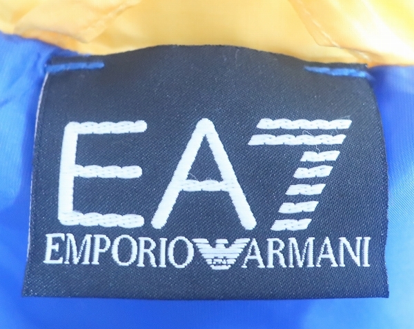 4-4198/ не использовался товар EMPORIO ARMANI EA7 пуховик Emporio Armani Kids