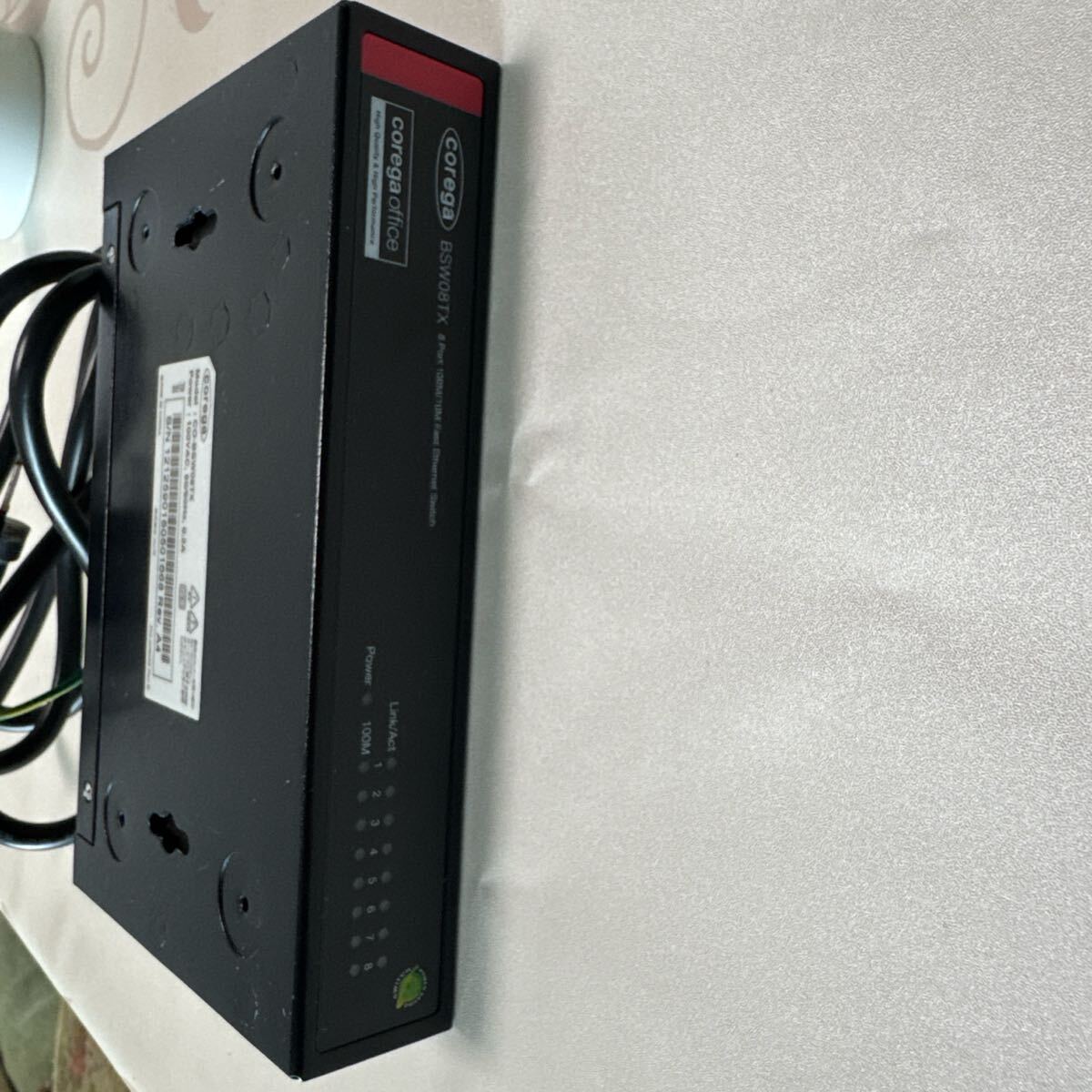 corega( Corega ) CO-BSW08TX переключение ступица 8 порт сообщение кабель 