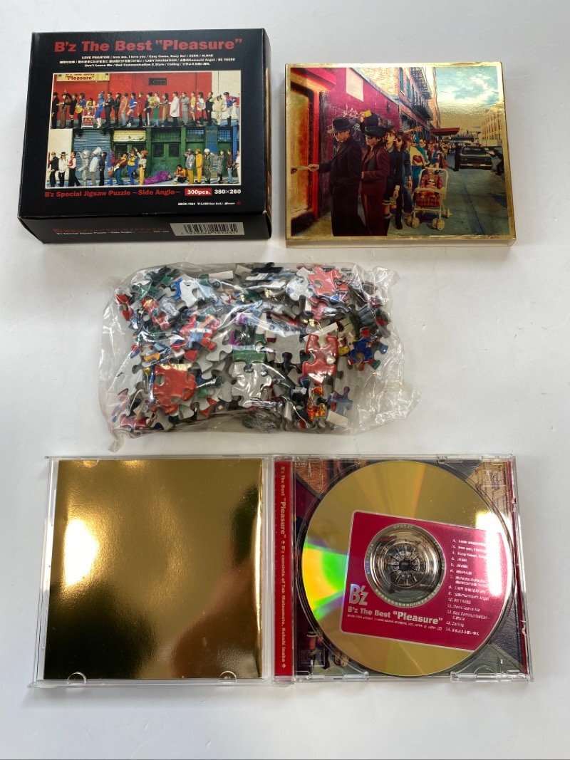B'z CD альбом 6 название комплект The Best Pleasure Treasure другой *... ok *80