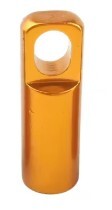 処分 フランス式キャップ バルブ締め工具兼用 アルミ製 ゴールド色 1個の値段です 1255 ゆうメール可_画像2