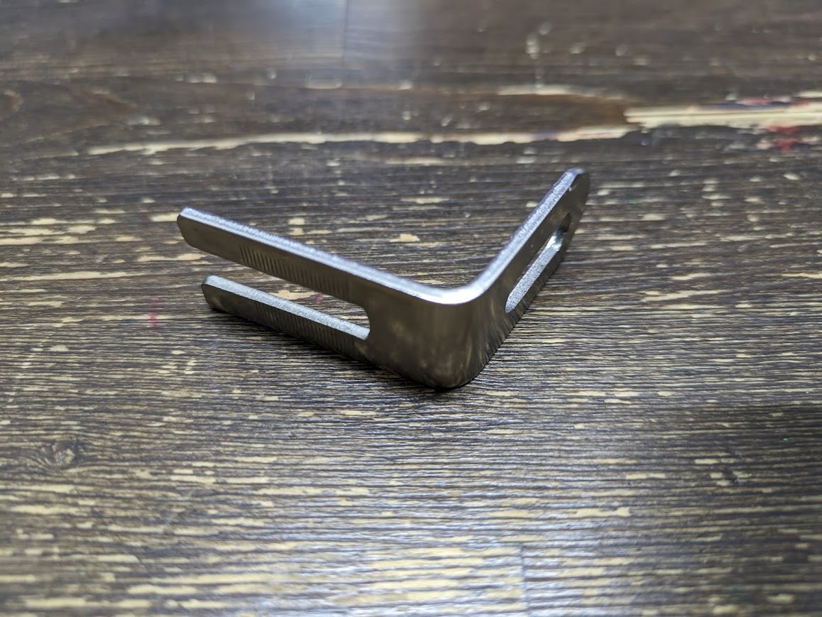 著脫タイプ 泥除け用ステー金具部分のみ ジャイアントやFLINGER互換 ディスクタイプ ゆうメール可
