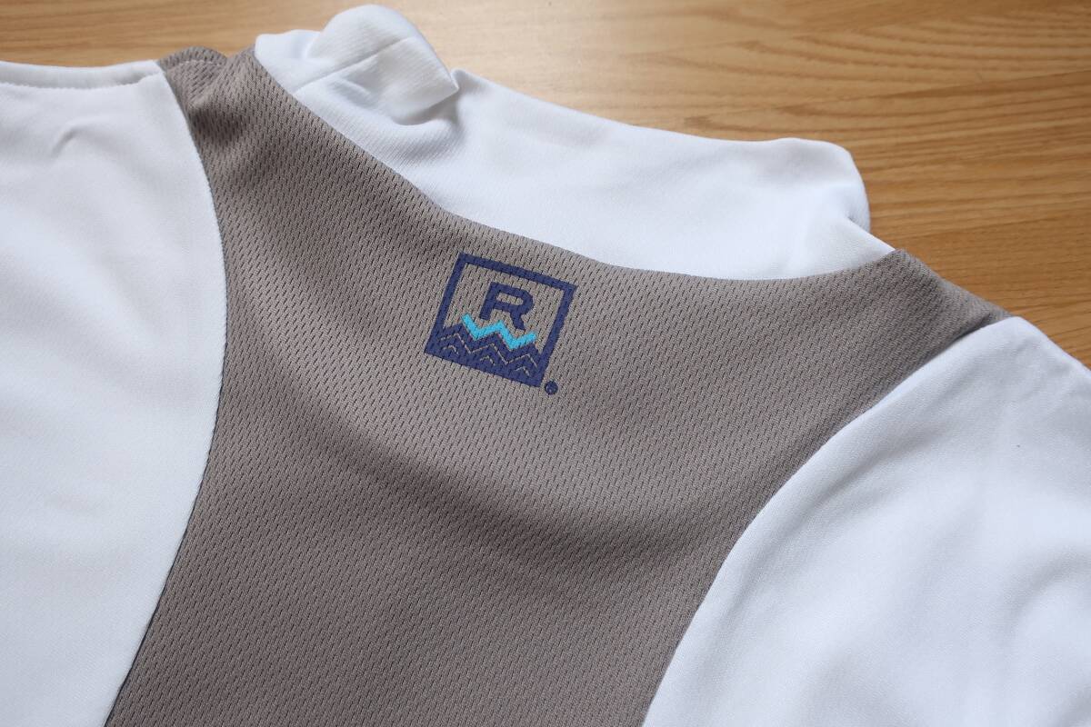 ☆☆エリートグリップ ROUGH WATERS モックネックシャツ【ホワイト L】ハイネック 薄手 軽量 elitegrips 新品_画像5