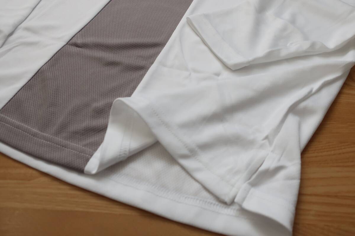 ☆☆エリートグリップ ROUGH WATERS モックネックシャツ【ホワイト L】ハイネック 薄手 軽量 elitegrips 新品_画像6