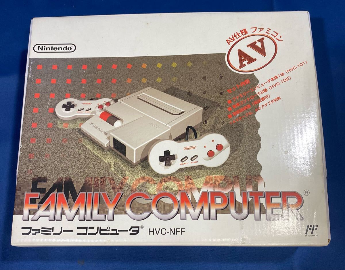 C новый Famicom HVC-101 Nintendo nintendo FC Famicom FAMICOM Family компьютер AV specification 