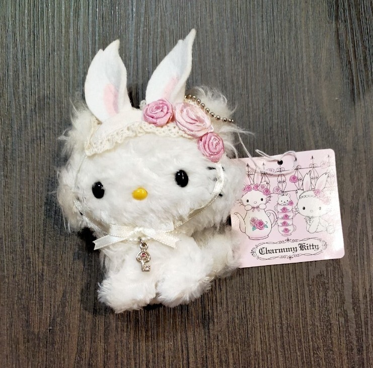 チャーミーキティ マスコット レア 希少 サンリオ 激レア 希少 うさみみ チャーミーキティ Sanrio マスコット