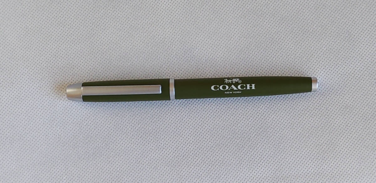未使用　COACH コーチ ボールペン　ブランド　文房具　ノベルティ　付録　非売品 レア　　即日発送