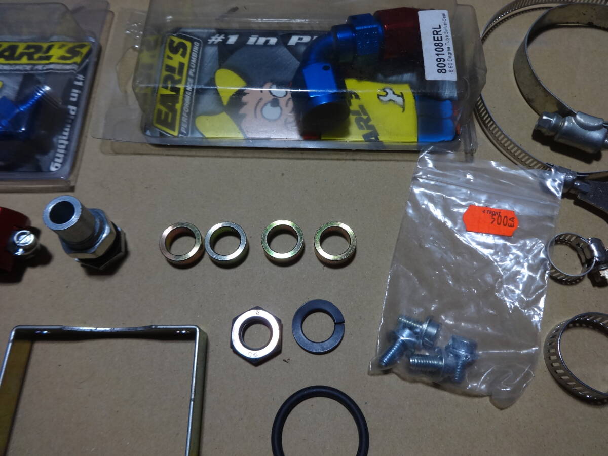 中古　空冷VW　アールズフィッティング?バンド他パーツ色々　おまけステッカー