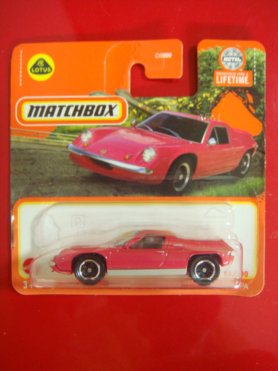 MATCHBOX 1972 Lotus Europe персик цвет Short [ редкость миникар ]