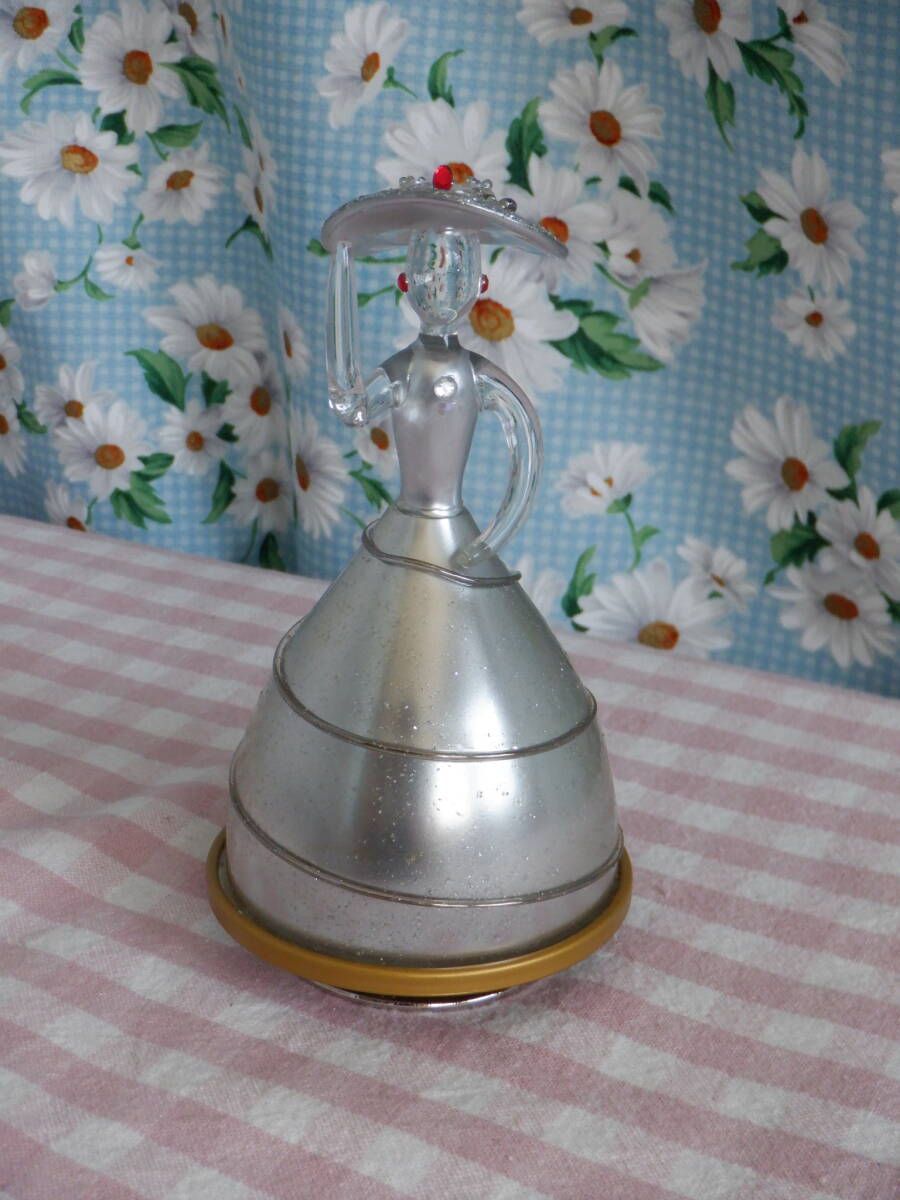 E6[ стекло умение имеется платье .. . женщина музыкальная шкатулка * искривление название : звезда . просьба .( Disney фильм [ Pinocchio ] тематическая песня )]~ с коробкой товары долгосрочного хранения 