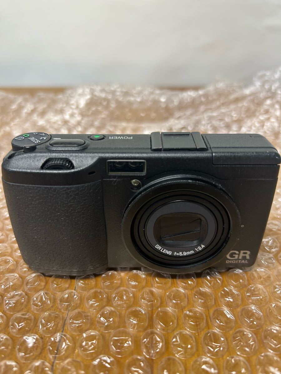 RICOH リコー GR DIGITALGRコンパクトデジタルカメラ コンデジ ブラック 中古 リコーデジタル GR デジカメ