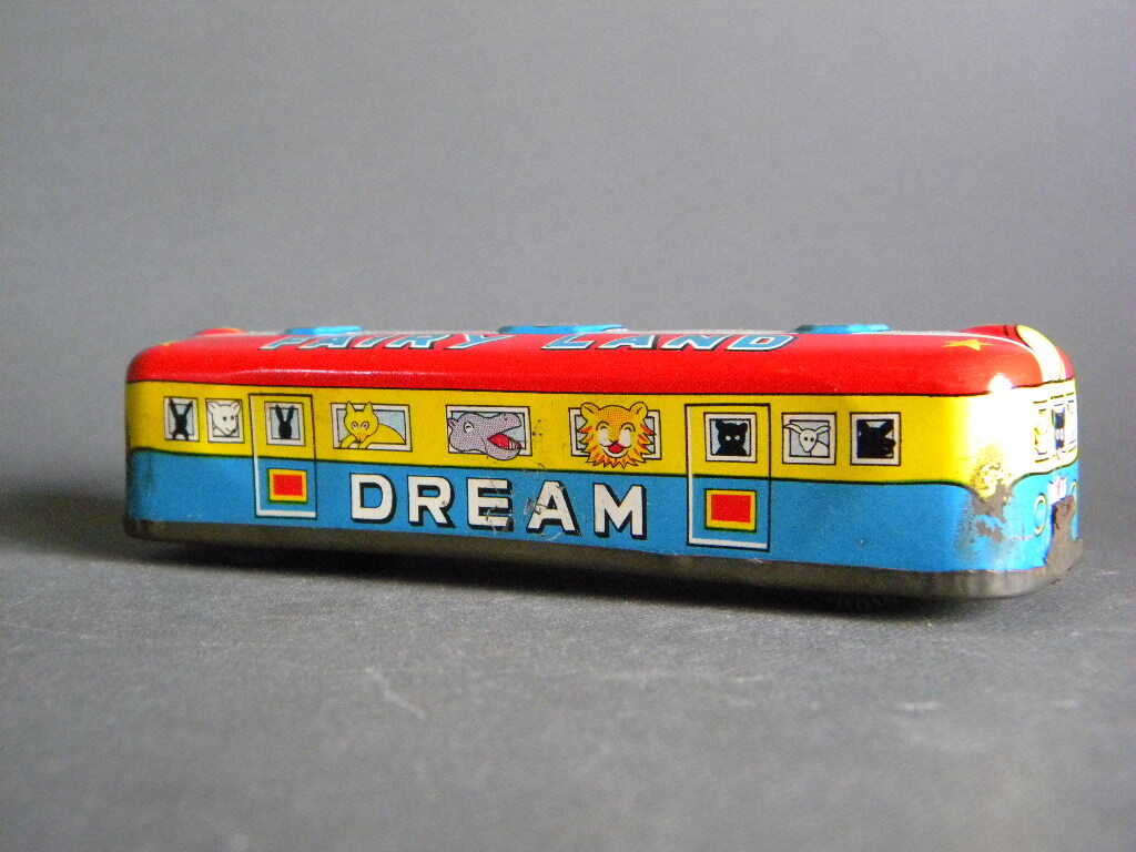  подлинная вещь **DREAM сон. страна FAIRI LAND Dream номер!! животное животное автобус дополнение подарок жестяная пластина сделано в Японии ...TV аниме **[ нестандартный /LP возможно ]