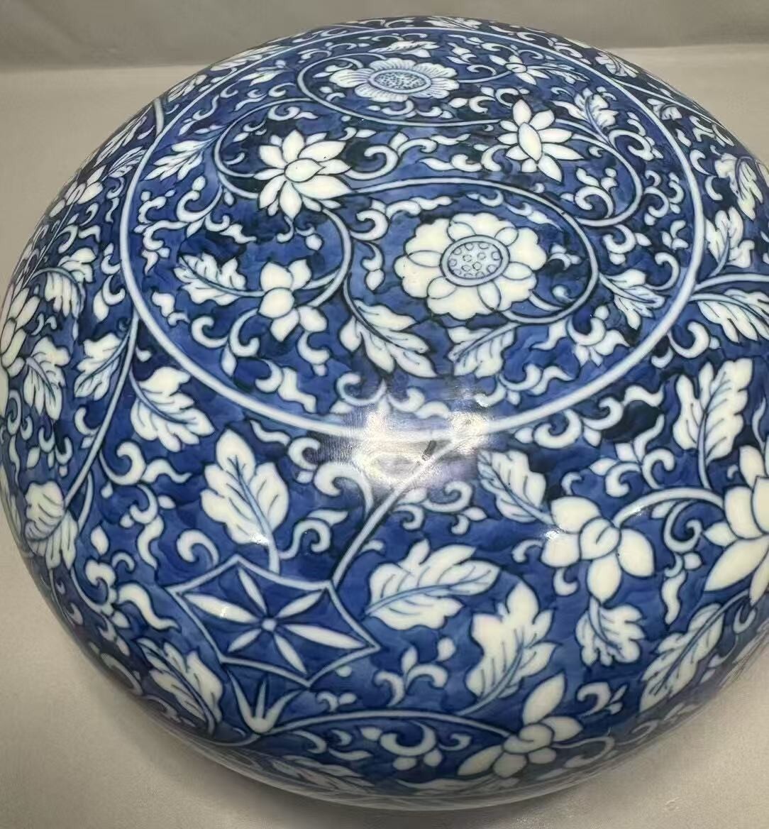 中国骨董 明 「大明宣徳年製」銘 青花果物花紋鉢 茶碗 茶道具 唐物 中国骨董 明 「大明宣徳年製」銘 青花果物花紋鉢 茶碗 茶道具 唐物