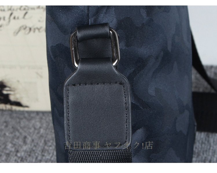 ★新品ショルダーバック　ビジネス　シンプル斜めがけ　おしゃれ 軽量　鞄　かばん　メンズ　通勤通学旅行青_画像6