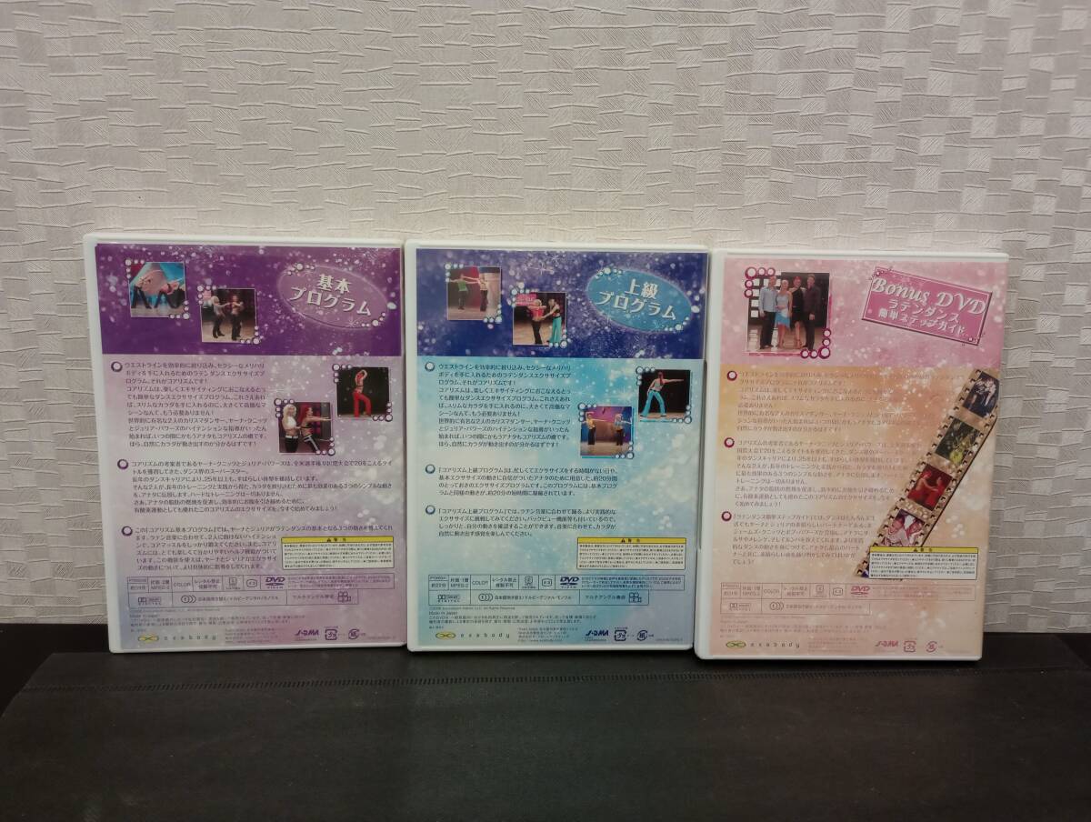 CORE Rhythms コアリズム 7日間メリハリボディプログラム DVD3本セット ラテンダンス エクササイズ ダイエット 筋トレ_画像2