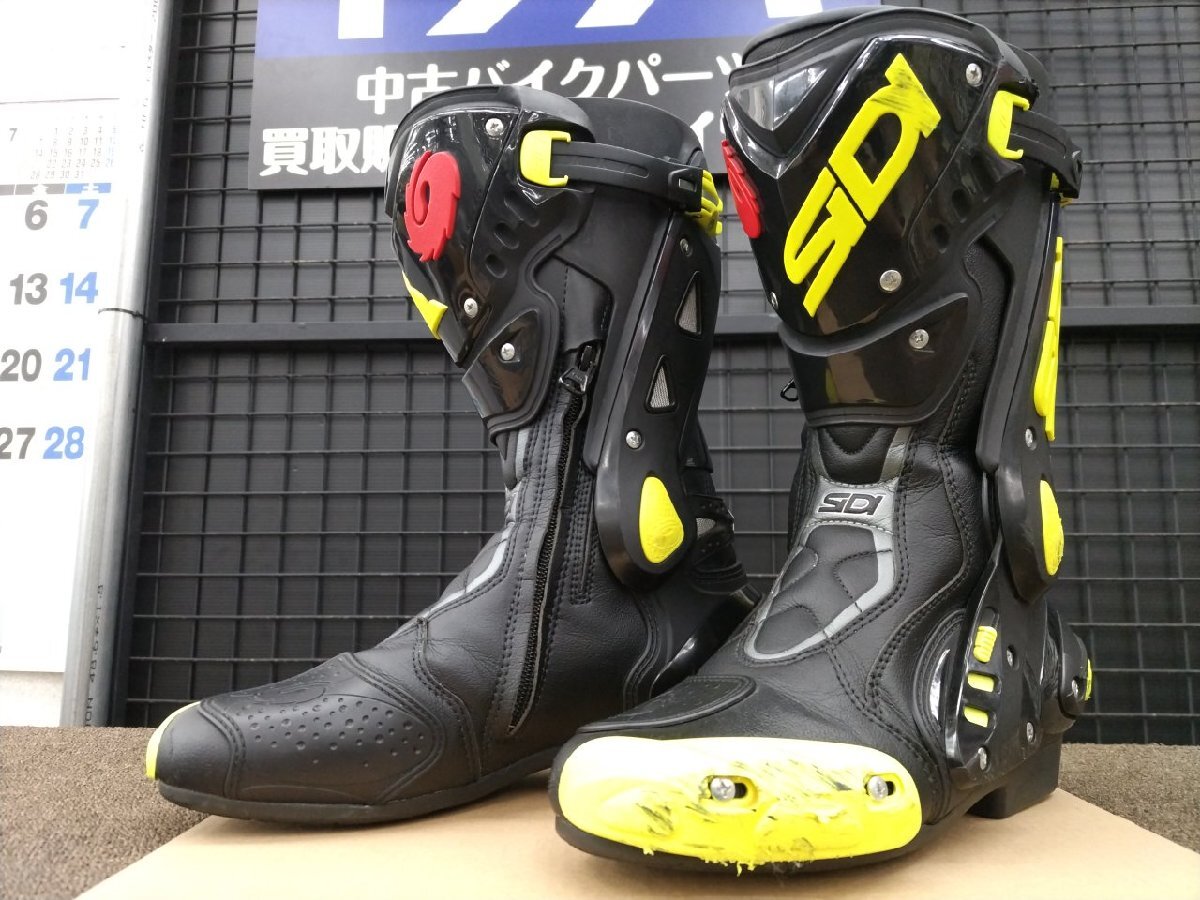 SIDI レーシングブーツ 25.5■NSR50.GSX-R125.ニンジャ250.CBR250RR.NSR250.CBR1000RR.YZF-R25.GROM.NSF100.YZF-R1.CBR600RR.YZF-R6乗に