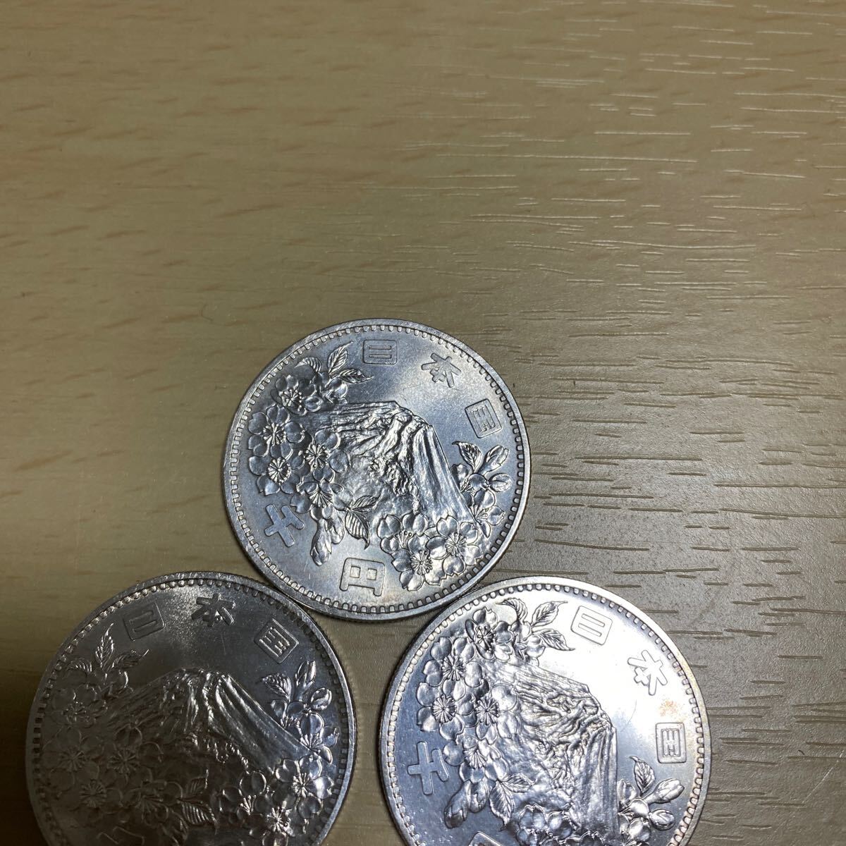 1 1964年 東京オリンピック記念 1000円銀貨 3枚セット(昭和