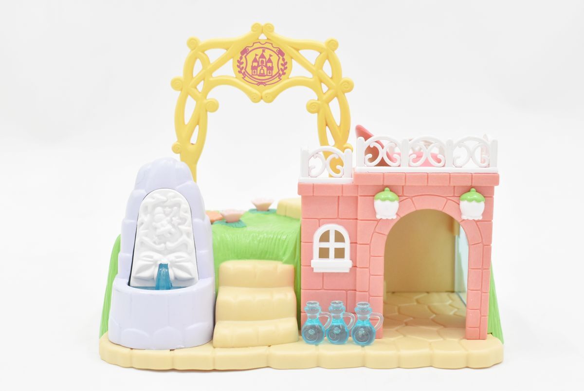 (1169S 0604T3)1円～ 美品 EPOCH シルバニアファミリー おとぎの國シリーズ ねがいの泉 當(dāng)時(shí)物 Sylvanian Families