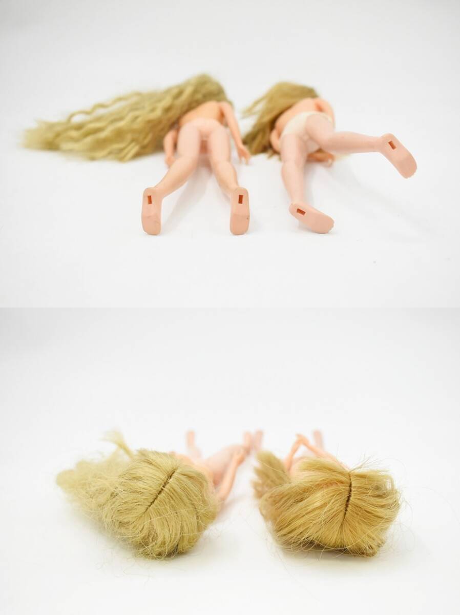 (1169S 0609H4) 1 иен ~ TAKARA Takara Licca-chan кукла 2 body комплект надеты . изменение кукла кукла игрушка Showa Retro подлинная вещь 