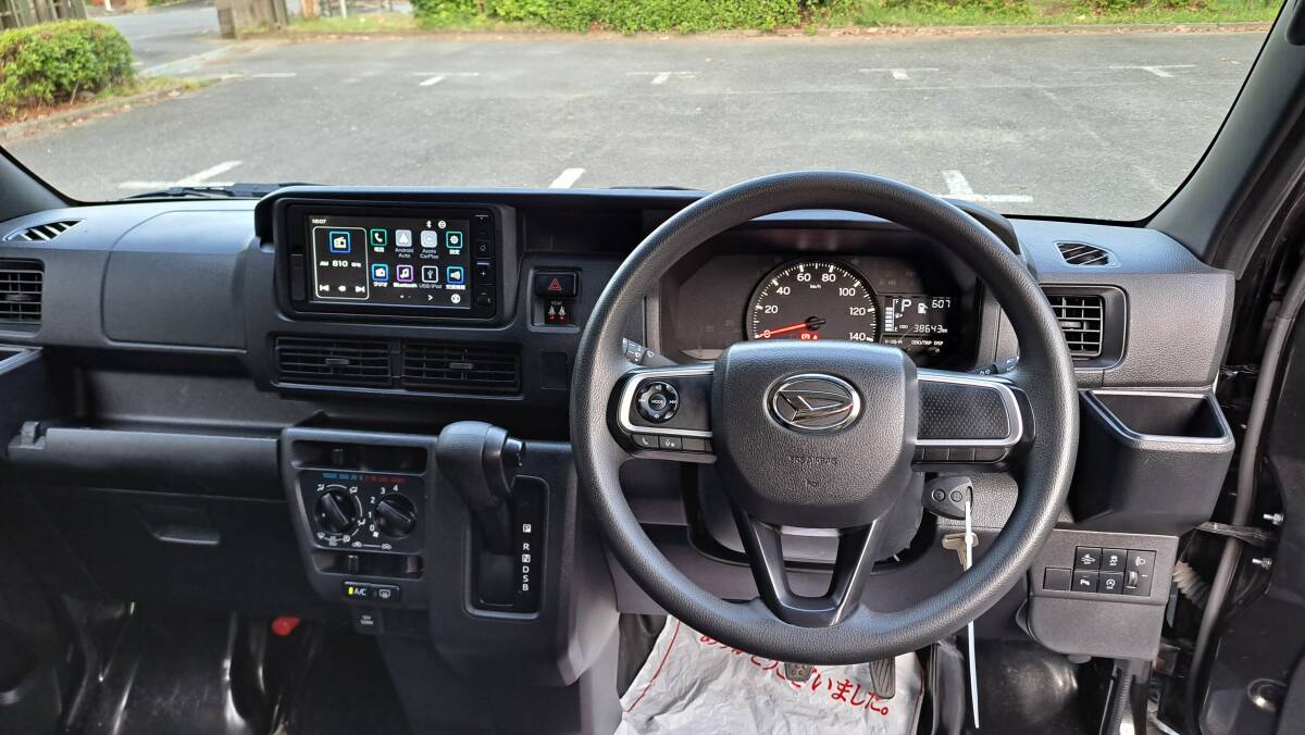 令和3年 ハイゼットカーゴ デラックス ☆人気の黒☆車検たっぷり☆ETCブルートゥースナビ☆こみこみ売り切りスタート