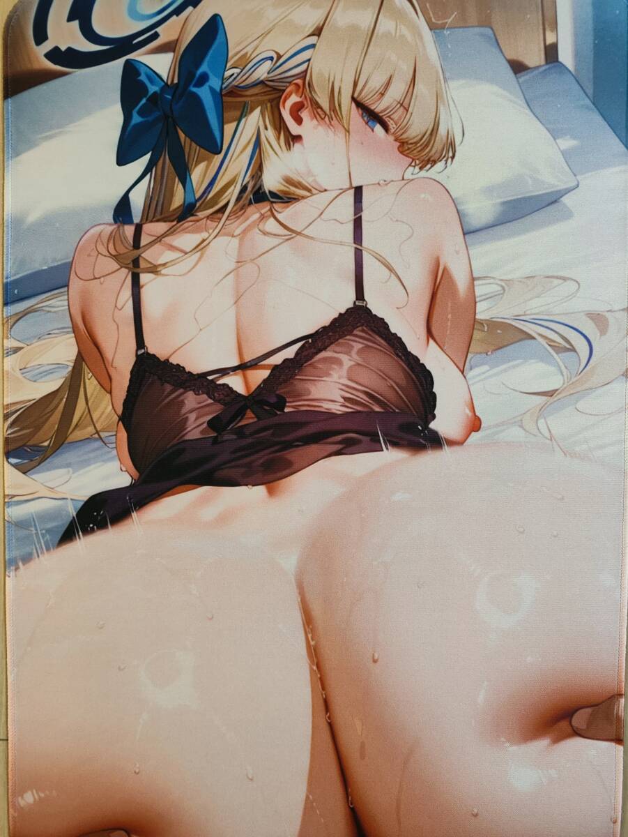 T88 【1円スタート】 プレイマット オリジナル 飛鳥馬トキ ブルアカ バック生挿入 アダルト 同人マウスパッド タペストリー ラバーマット