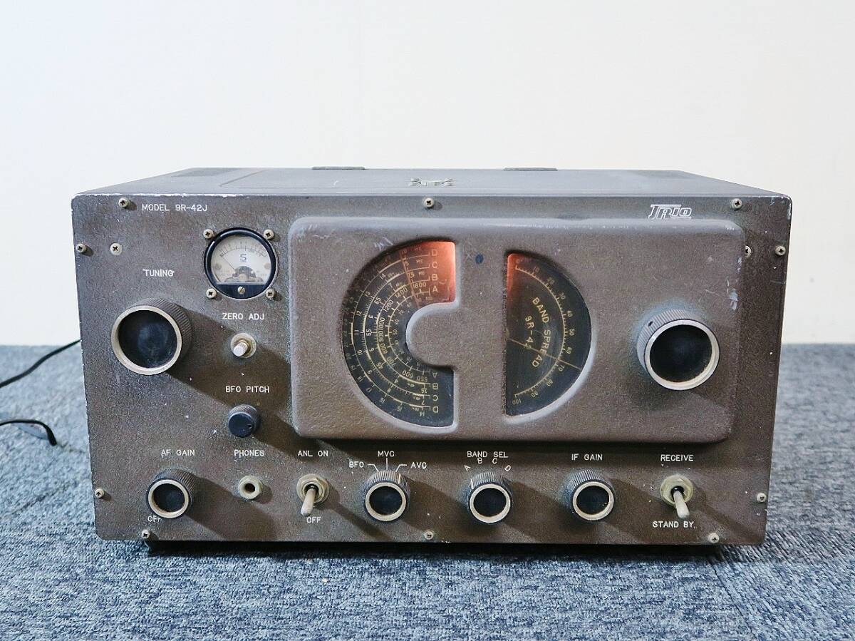 TRIO/ Trio 9R-42J вакуумная трубка приемник (617 радиолюбительская связь /TR-4J
