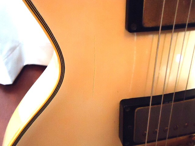 Orville Lespaul custom белый Junk 