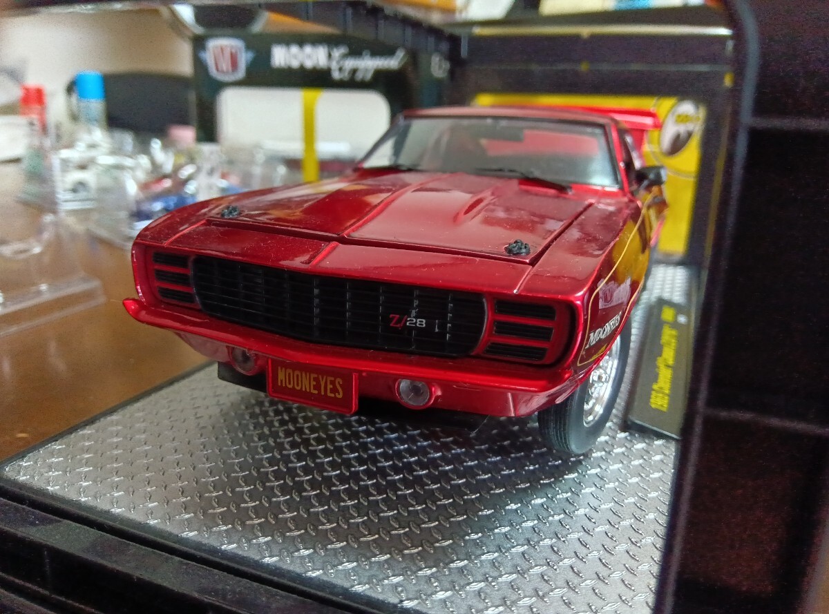 ★★1/24 M2 シボレー カマロ Z28 RS ムーンアイズ 1969 MOONEYES CHEVOLET CAMARO ★★_画像1