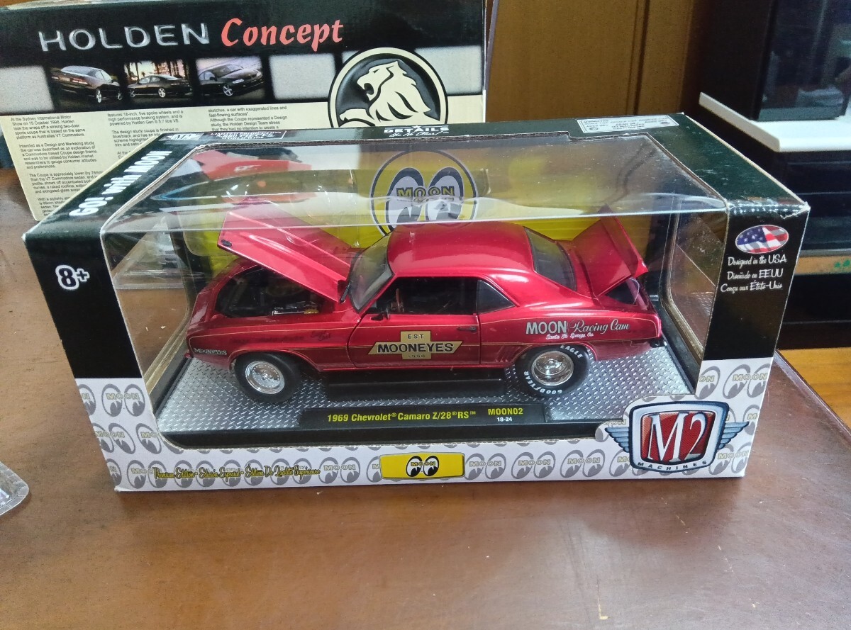 ★★1/24 M2 シボレー カマロ Z28 RS ムーンアイズ 1969 MOONEYES CHEVOLET CAMARO ★★_画像5